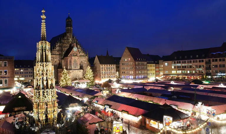 Njemačka, advent u Nürnbergu-stari grad