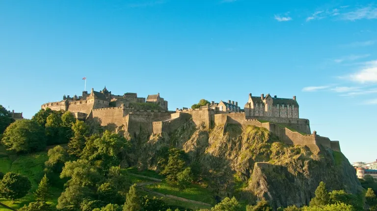 Škotska, Edinburgh -Edinburški dvorac
