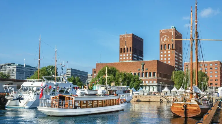 Norveška, Oslo-Gradska vijećnica, mjesto održavanja Nobelove nagrade za mir