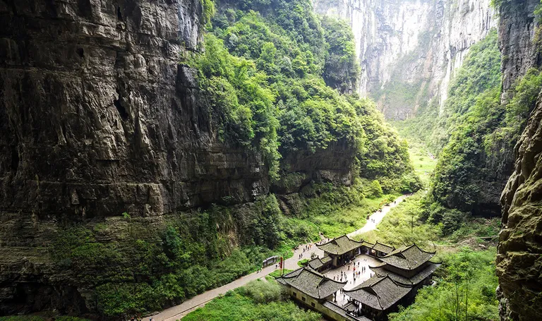 Kina, Wulong National Park, Chongqing
