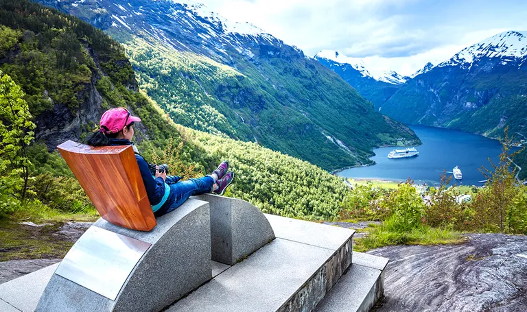 Norveška – Geiranger fjord