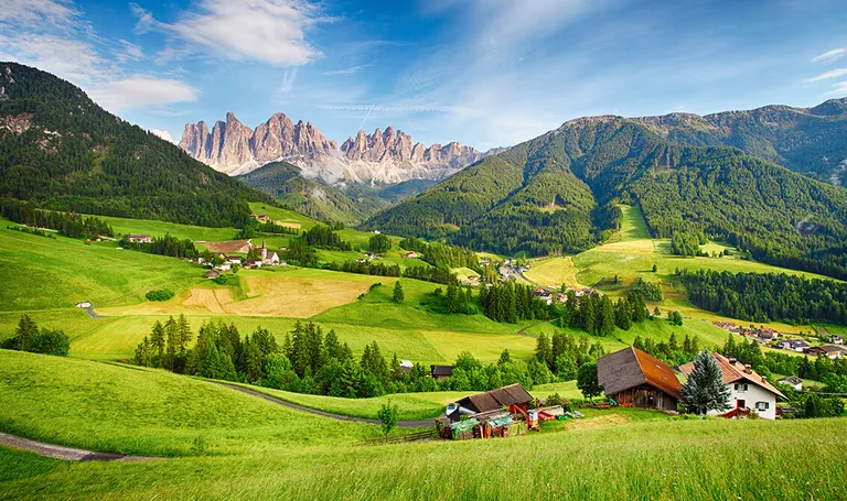 Dolomiti, planina – Val di Funes