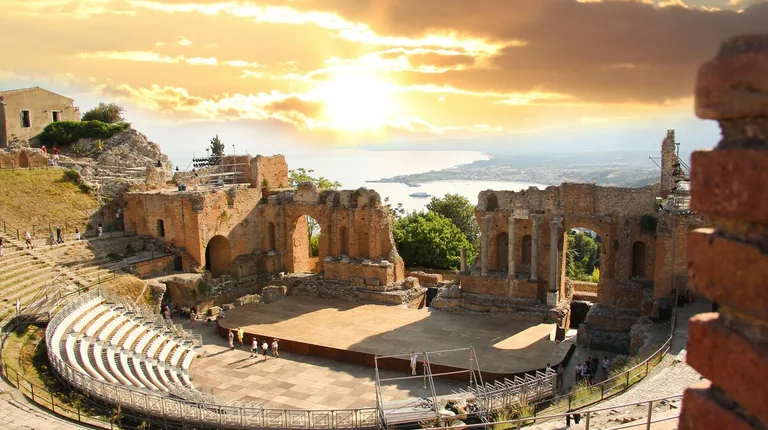 Sicilija, Taormina -Teatro greco