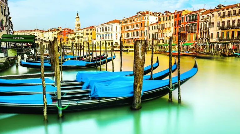 Italija, Venecija -gondole