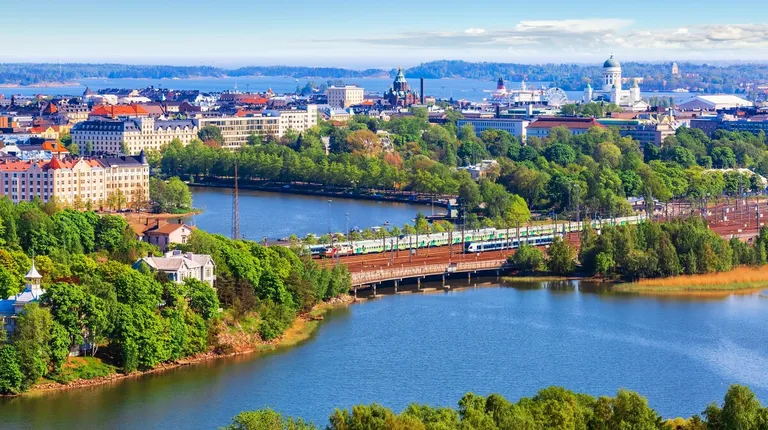 Finska, Helsinki panorama