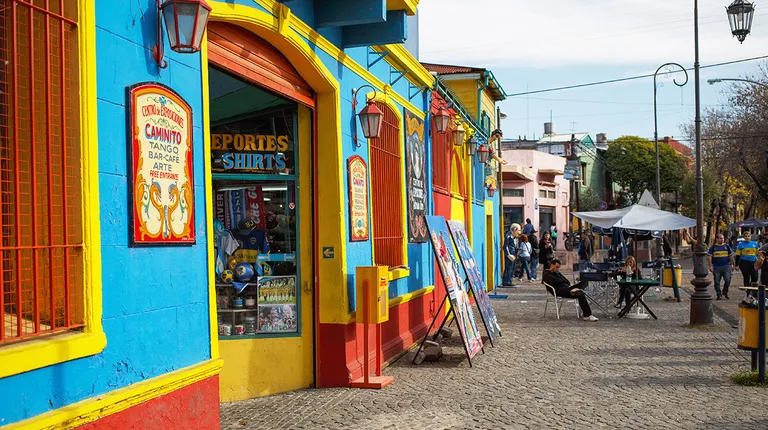 Argentina – Buenos Aires, šarene fasade glavnog grada