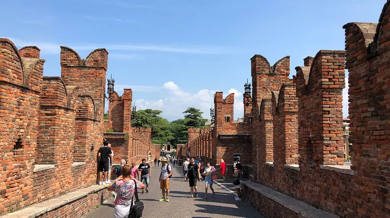 Italija, Verona – Castelvecchio, srednjovjekovni dvorac