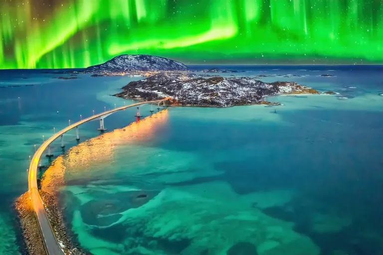 Tromsø iz zraka – arktički grad okružen fjordovima