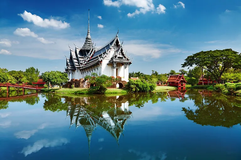 Tajland, Bangkok- Sanphet Prasat Palace