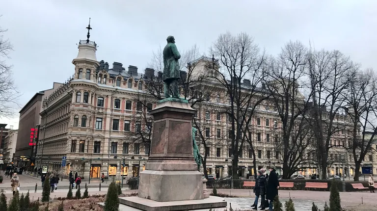 Finska, Helsinki – šetalište Esplanada