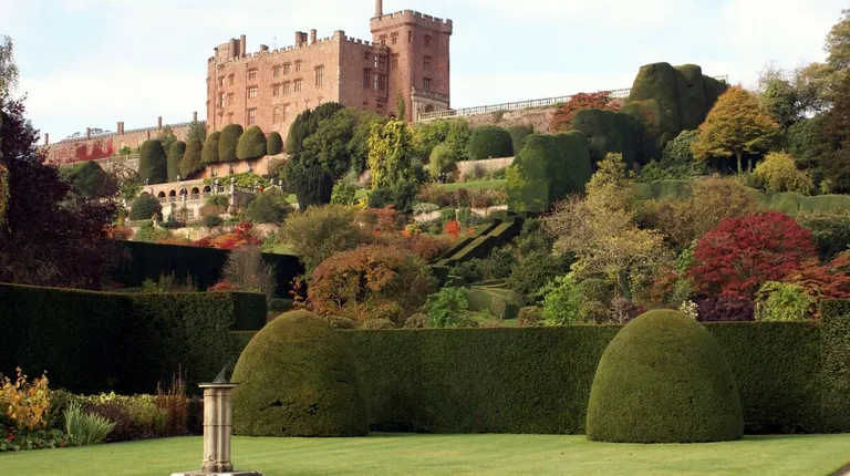 Wales – Vrt dvorca Powis