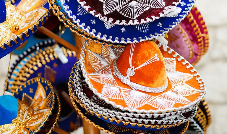 Meksiko, tradicionalni šeširi (sombrero)