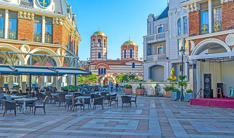 Gruzija, Tbilisi – gradski trg