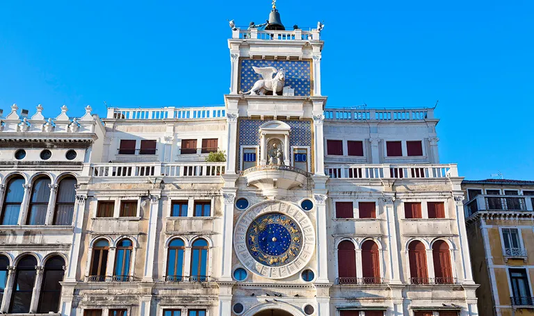 Italija, Venecija – Toranj sa astrološkim satom (Torre dell'orologio )