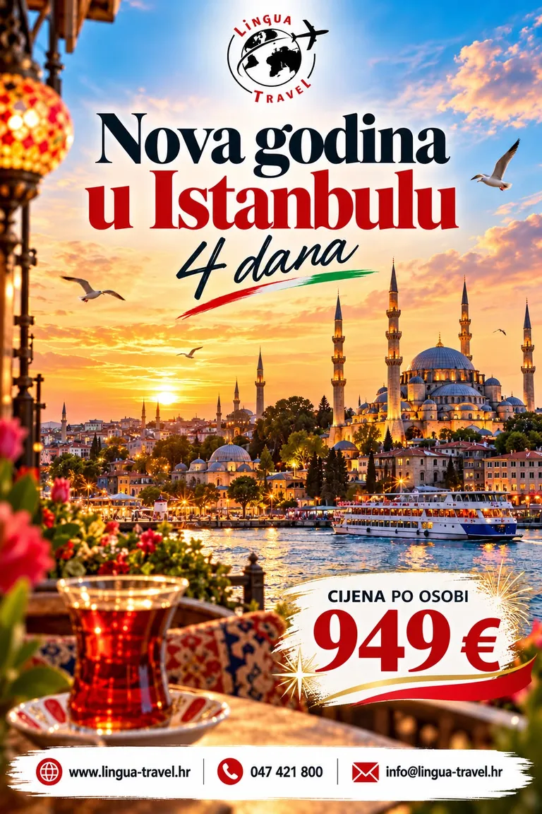 Nova godina u Istanbulu - 4 dana