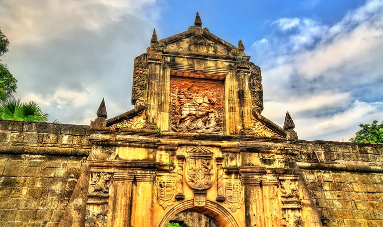 Filipini, Manila – vrata tvrđave Santiago u Intramurosu