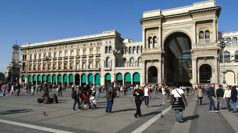 Italija, Milano – galerija Vittorio Emanuele II