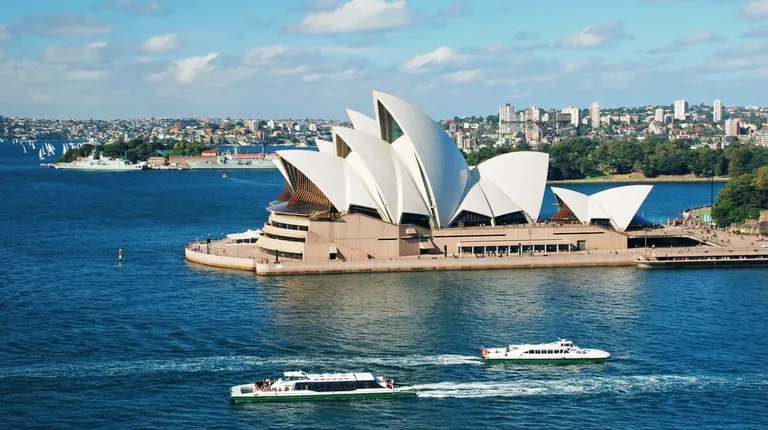 Australija, Sydney- čuvena zgrada Opere