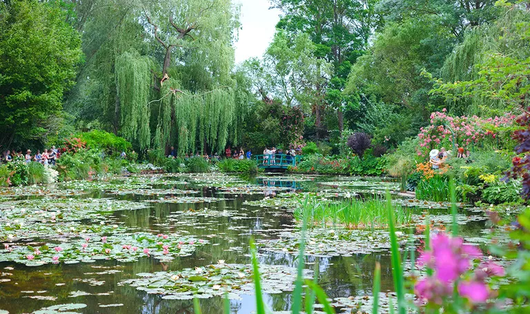 Francuska, Giverny, prekrasni vrtovi Clauda Moneta