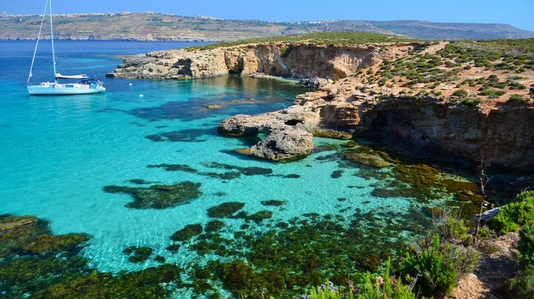 Malta, Comino – predivna tirkizna plaža