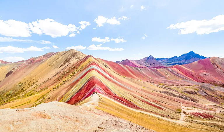 Peru, Vinicunca, Rainbow Mountain