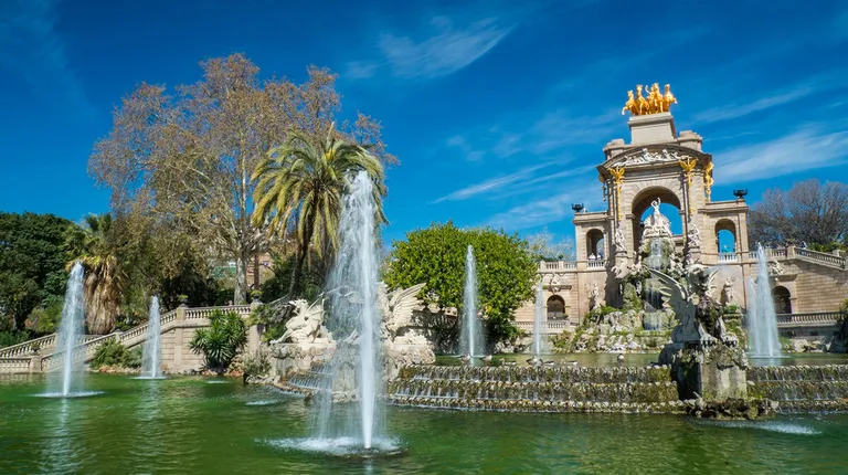 Barcelona, Fontana u parku Ciutadela