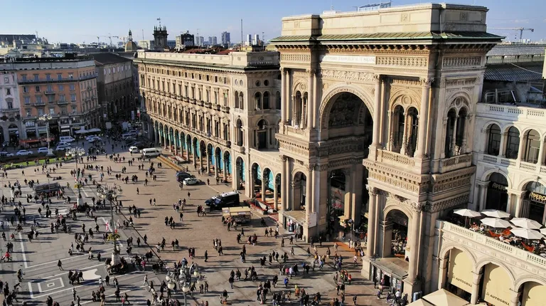 Italija, Milano- Piazza del Duomo