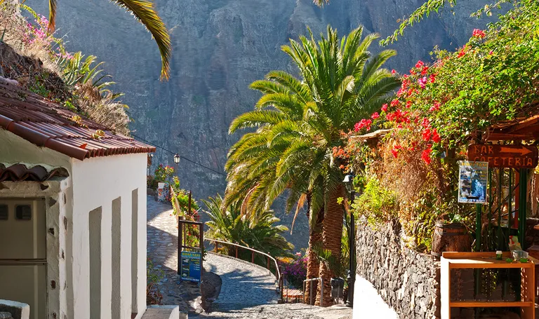 Tenerife, selo Masca- živopisne ulice