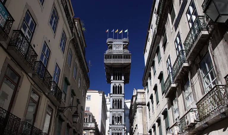 Portugal, Lisabon- gradsko dizalo Elevador de Santa Justa