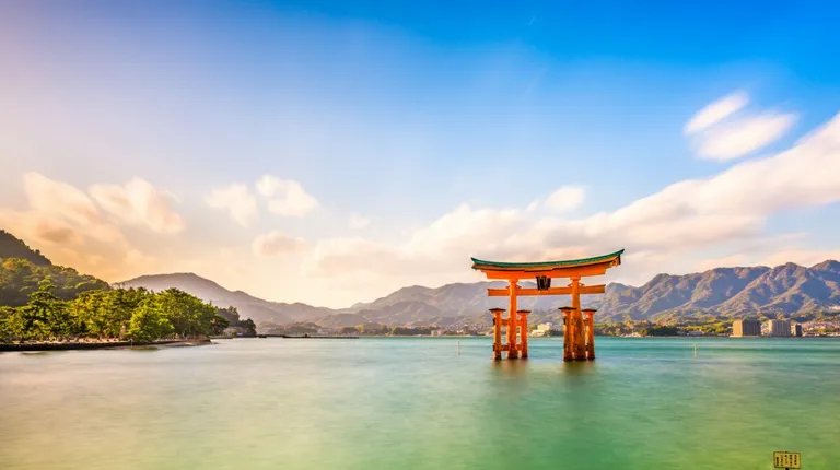 Japan, Hiroshima, Miyajima- šintoističko svetište Itsukushima