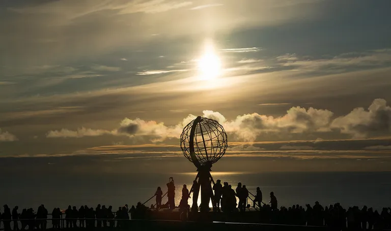 Nordkap noćno sunce