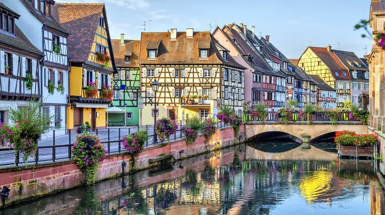 Francuska, Colmar-slikovit srednjovjekovni grad na jugu Francuske