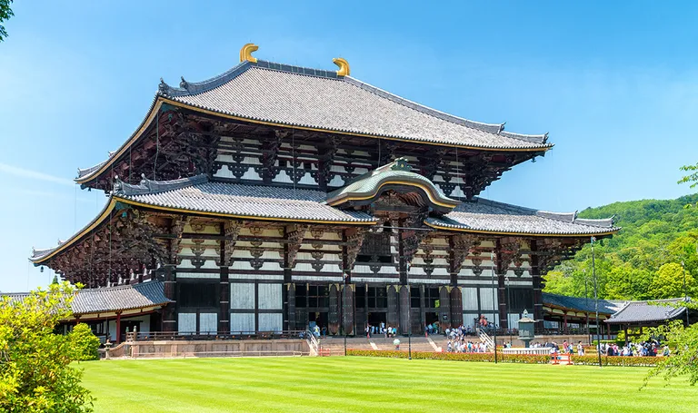 Japan, Nara – Todai-ji hram u Nari, poznat i kao Daibutsu (Veliki Buda iz Nare)