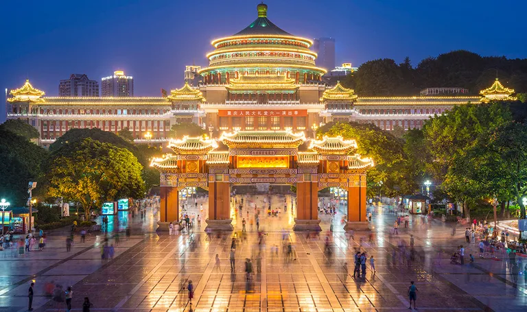 Kina, CHONGQING, Great Hall