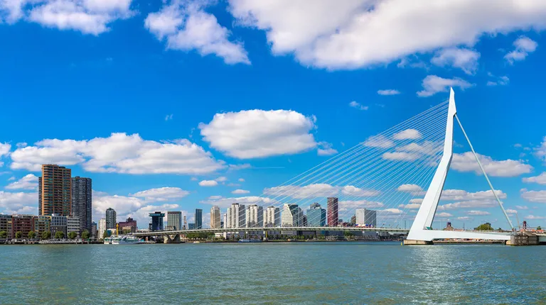Nizozemska, Rotterdam – Erazmov most