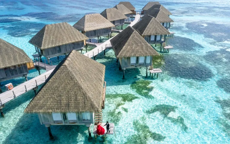 Luksuzne vodene vile na Maldivima