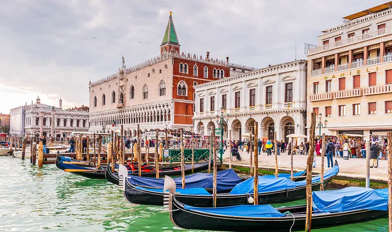 Italija, Venecija- Riva degli Schiavoni, venecijanska riva