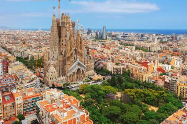 Barcelona, putovanje zrakoplovom