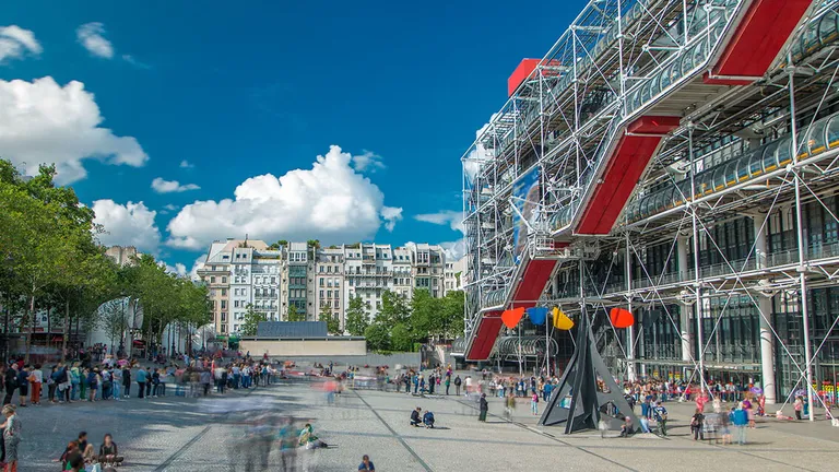 Pariz, Centar Pompidou, nazvan po francuskom predsjedniku koji je naručio izgradnju zgrade